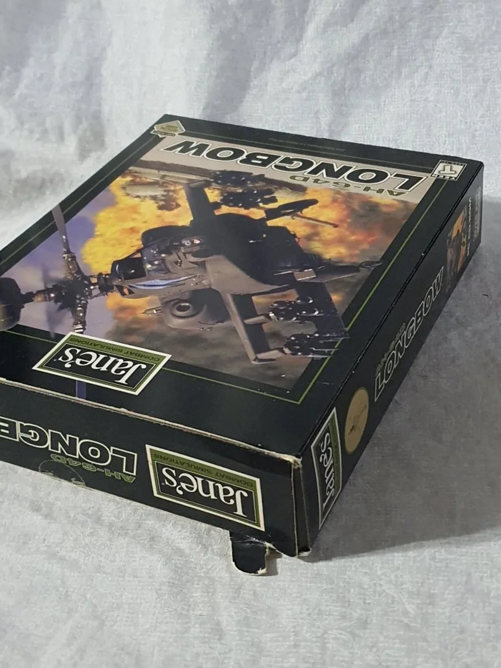 Jane's AH-64D Longbow Limited Ed. Big Box PC 1997 Complete CD ROM Classics